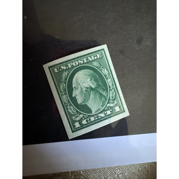 United States Postage George Washington Red 2 Cent and Green 1 Cent Stamp Lot 2 - Picture 4 of 7